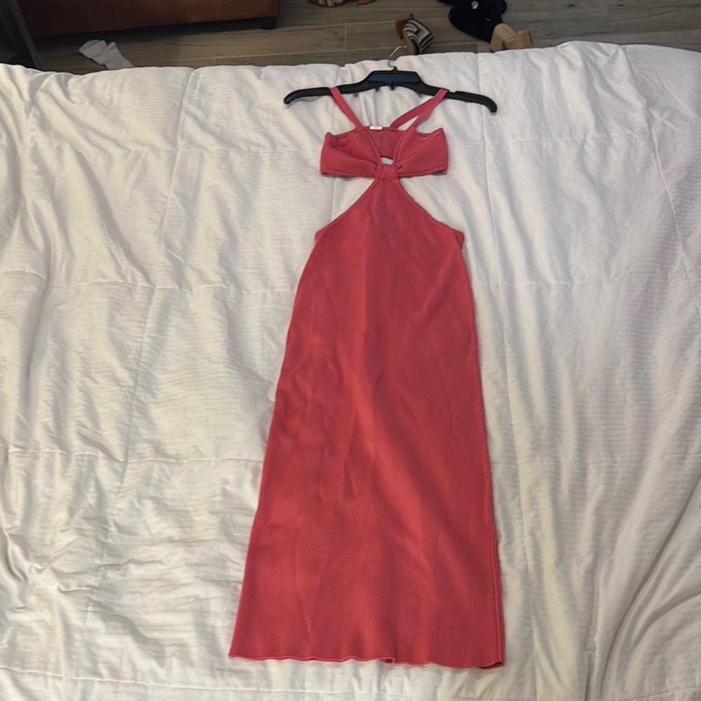 Cult Gaia Serita Knit Midi Dress
